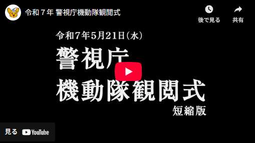 機動隊観閲式