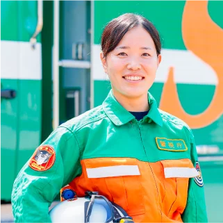 警備警察インタビュー人物画像